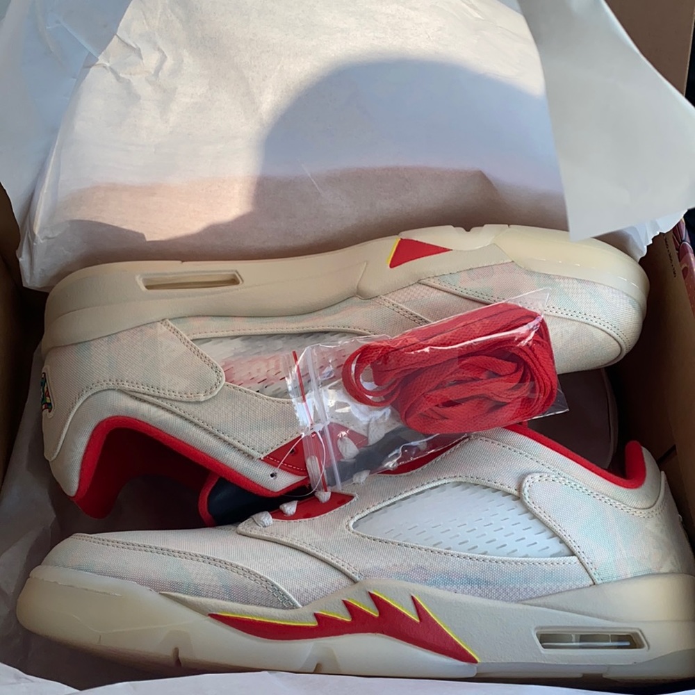 Retro 5 retro low top Chinese addition size 14